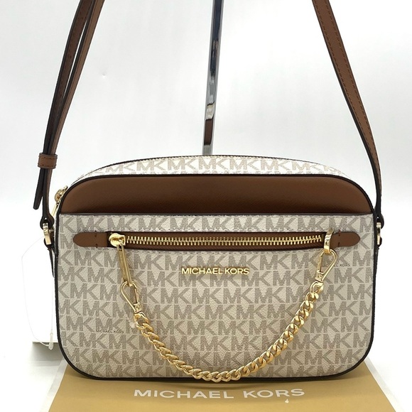 Michael Kors EW Zip Chain Xbody Bag - Picture 1 of 13
